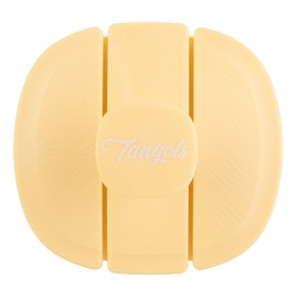 Tangols Triple-Fold Elastic Hair Shampoo Brush with Flexible-Soft Bristles, Promotes Hair Growth & Dandruff Removal, Scalp Exfoliator Scrubber Massager for all Hair Types, Unisex Adults, Kids (Yellow)
