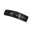 Lskioer Black Console Gear Stick Selector Display Panel Trim Fits