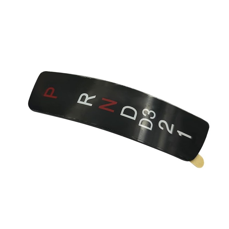 Lskioer Black Console Gear Stick Selector Display Panel Trim Fits
