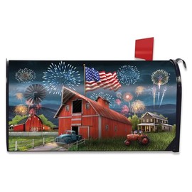 Briarwood Lane American Celebration Barn Mailbox Cover