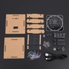 DIY Electronic Clock Kit, Multi-Function Light Control Rotation Digital LED