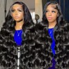 GRQGRQ 30 Inch 13x6 Lace Front Wigs Human Hair Wig