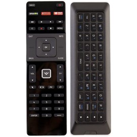 Universal Remote Control, XRT500 Compatible with All Vizio Smart TV Including Dual Side QWERTY Keyboard with Back Light