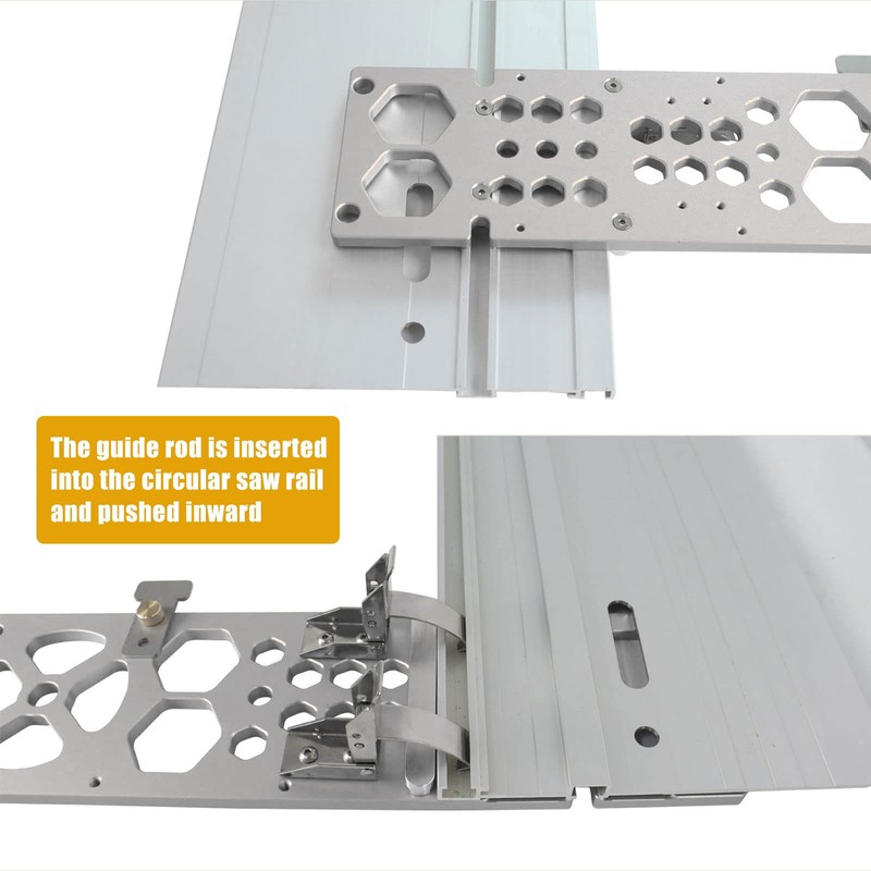 340 mm 90 Degree Circular Saw Guide, Right Angle Guide