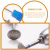 minkissy 3 Pcs Nail Polisher Diamond Tipped Drill Bit Cuticle