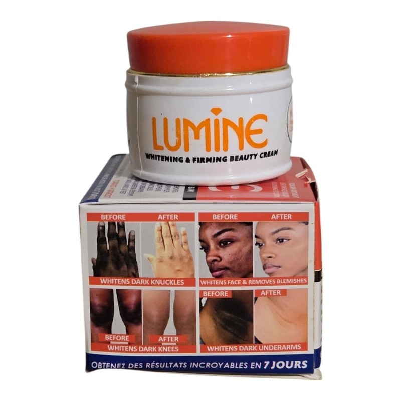 LUMINE CARROT +APRICOT Brightening Firming Beauty Face Body Cream