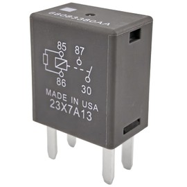 3-Pack 68083380AA Relay - 35A 12VDC 4-Pin SPST Automotive Relay - Compatible with Select Chrysler/Jeep Vehicles (for Jeep Wrangler, Dodge Ram) - Fixes Fuel Pump, Cooling Fan & P0699/P0113 Codes