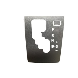 IDT 4 Hiace Shift Panel Sheet Sticker Interior Custom HIACE TRH KDH GDH with Mini Waste Leather Black