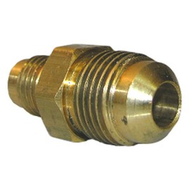 LASCO 17-4229 3/8-Inch by 1/4-Inch Reducing Brass Flare Union