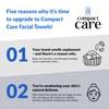Compact Care Compact Care Disposable XL Facial Towels (50 pcs)