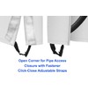 Simple Houseware Waterproof 34.5" x 34.5" Central Air Conditioner Cover