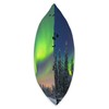 Northern Lights and Aurora Borealis Throw Pillow