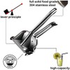 Real Stainless Steel Lemon Squeezer Citrus Juicer Hand Press Heavy