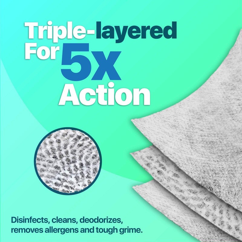 Mycolio Hospital Grade Disinfectant Wipes - 160 Wipes - 6"