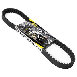 Area1 V-belt 738 x 18 x 28 for 50 cc 2T. Compatible with Kymo Agility RS/MMC/One, DJ 50S, Dink, Grand Dink, G-Dink, Like, Supper 8, Super 9, People (S), Vitality, Yager (GT), Spacer, Yup, Top Boy Cobra