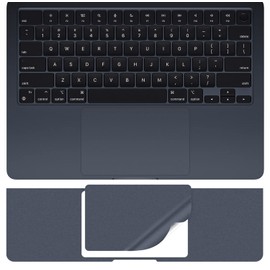 CaseBuy Palm Rest Protector Skin Cover for 2025 2024 2023 2022 MacBook Air 13.6" A3240 A3113 A2681 M4 M3 M2 Wrist Rest Protective Skin Cover for MacBook Air M4 M3 M2 13.6 inch -Midnight