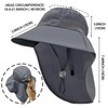 Rosoz Kids Sun Hat with Neck Flap UV Protection Summer