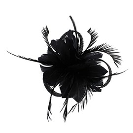 OSALADI Pinzas para El Cabello con Plumas de Flores Tocados para Mujer Pasador para El Cabello para Fiesta de T Accesorios para El Cabello para...    