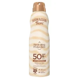 Hawaiian Tropic Protective Mist SPF50 – 220ml | Lightweight Sun Protection & Hydration