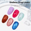 3D Water Drop Gel Top Coat, 2x18ml No Wipe Glossy