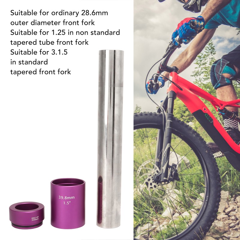 Bike Front Fork Setter Kit 304 Stainless Steel Aluminum Alloy