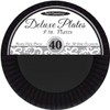 Party Essentials Deluxe Quality Hard Plastic 40 Count Round Party/Luncheon
