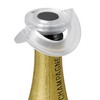 AdHoc FV33 dichter Sekt- und Champagnerverschluss GUSTO, Kunststoff/Silikon, klar