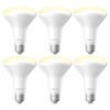 DEGNJU 6 Pack BR30 LED Recessed Light Bulb, Dimmable Indoor