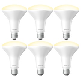 DEGNJU 6 Pack BR30 LED Recessed Light Bulb, Dimmable Indoor Flood Light Bulbs CRI80 7W Equivalent 65W 2700K Soft White 650 Lumens, 15000 Lifetime Hours E26 Base LED Can Light Bulb, Flicker-Free