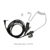 2.5mm Acoustic Tube Earpiece Single Pin PTT Button Walkie Talkie