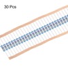 sourcing map Metal Film Resistor 33K Ohm 2W 1% Tolerance