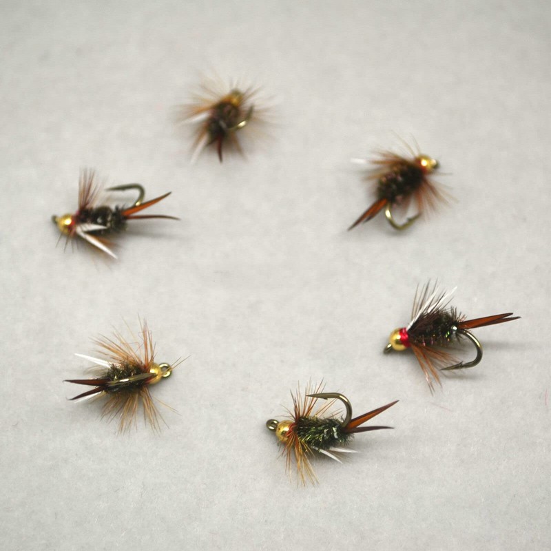 FISHIN ADDICT Prince Nymph Bead Head Trout Fly 20mm fly