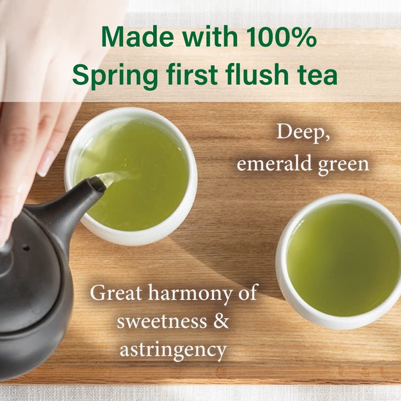 Premium Fukamushi Sencha -Deep Steamed Green Tea from Shizuoka JAPAN｜Japanese