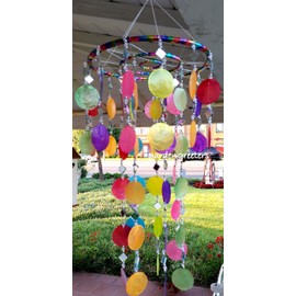CAPIZ WINDCHIMES-Mixed Colors