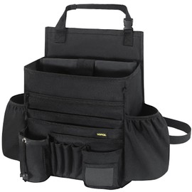 VOPQL Car Seat Organizer- Multi-Compartment Passenger Seat Organizer, Universal Fit for Front & Back Seats, Ideal for Law Enforcement and Truck Seat Storage, Compatible with Cars, Trucks, and Vans
