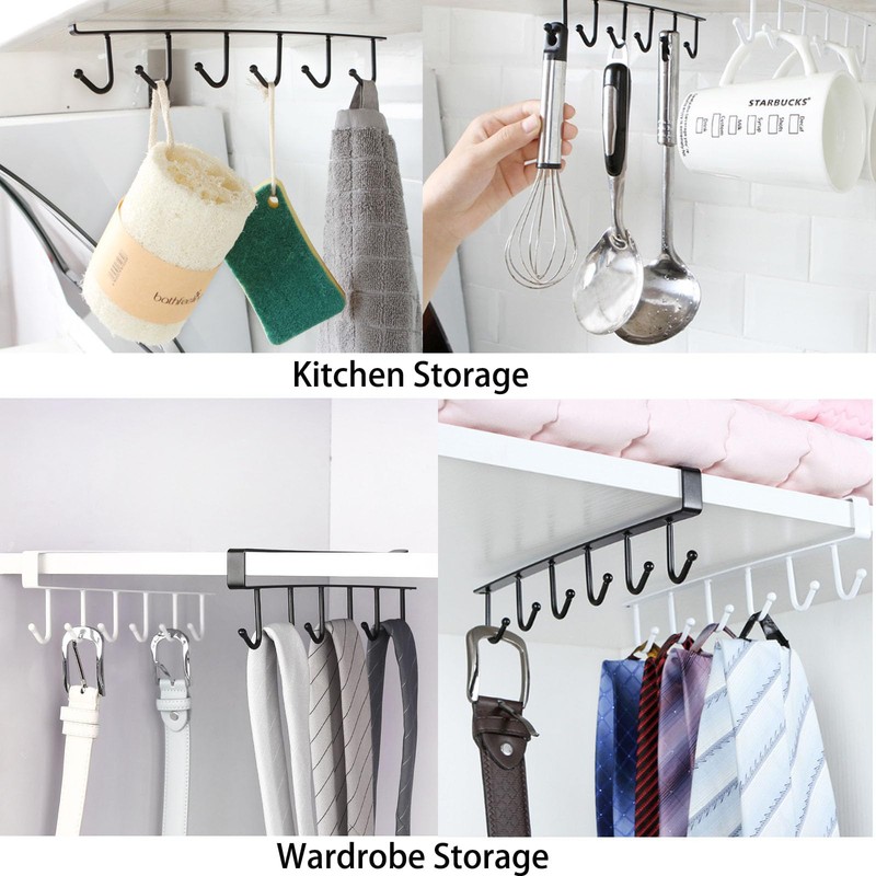 CANGCANG Cup Holder, 3 Pieces Kitchen Cabinet Organiser, Cupboard Insert,