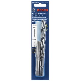 BOSCH BDT12F13 1/2-13 Plug Tap and 27/64 In. Drill Bit Combo Set