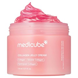 Medicube Crema de Gelatina de Colágeno- Niacinamida y Colágeno Hidrolizado Liofilizado - Aumenta La Hidratación de La Barrera de La Piel y Da Brillo  