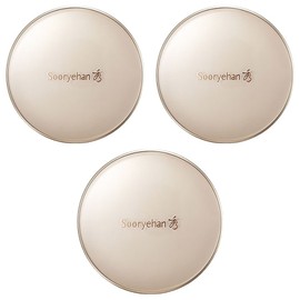 beautiful Sooryehan Yeon Silky Pact, No. 23, 3 pieces / 수려한 연 실키 팩트, 23호, 3개