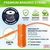 Orange Mason Line String Line - #18 Braided Nylon String