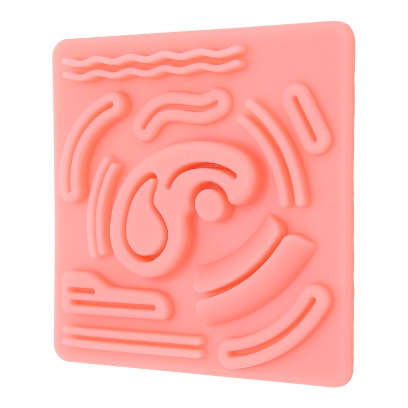 Silicone Laparoscopic Suture Simulation Pad 3D Laparoscopic Suture Pad with