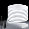 Lucienstar LED Neon Rope Lights, 32.8Ft Cool White Led Strip