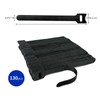 130-Pack Reusable Cable Management Straps, 6 Inch Self-Adhesive Hook &