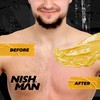 NISHMAN Hard Wax Beads, Natural, 500g | Painless, Gentle Hair
