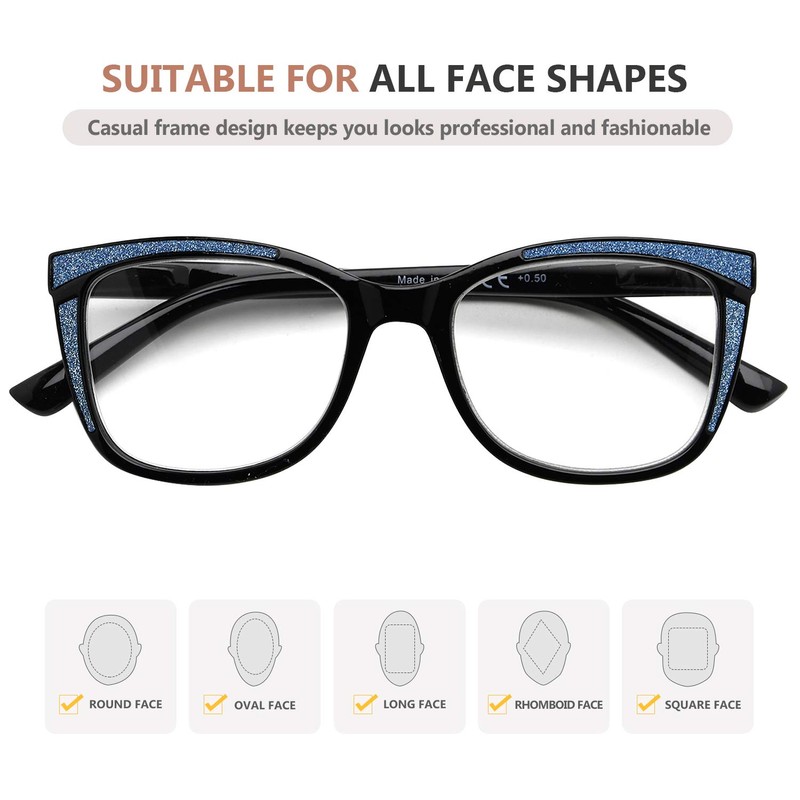 Eyekepper - Gafas de lectura para mujer, diseño de ojo