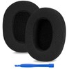 Linkidea Replacement Ear Pads for Skullcandy Headphones, Mesh Fabric/Black