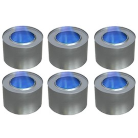 EM Products 700425567996 Fancy Heat 2.5 Hour Methanol Gel, 7.05 Ounce-Entertainment and Buffet Cooking Fuel Chafing Cans (6 Pack), Medium