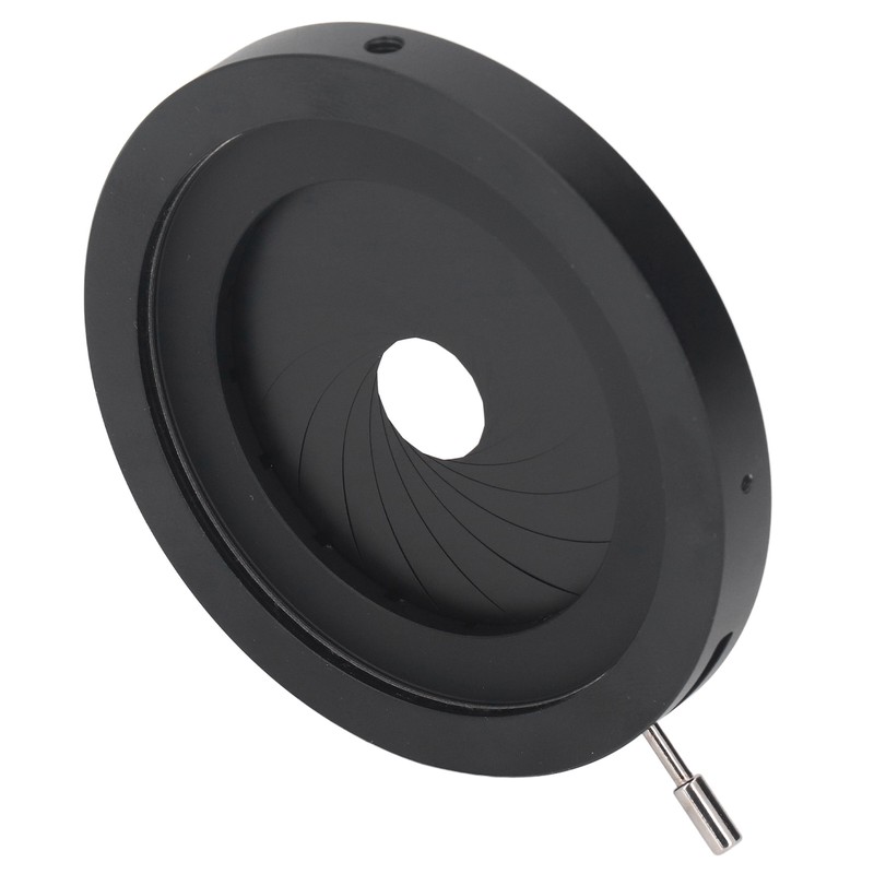 Adjustable Aperture 2‑50mm Iris Diaphragm Aluminum Alloy Manual Aperture Adjustable