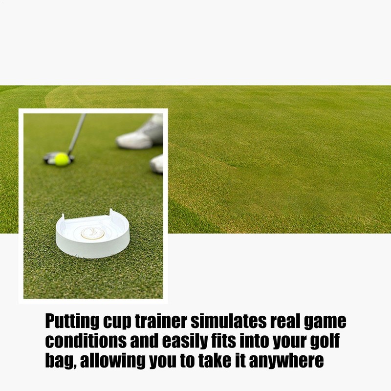 Putting Cup, All-Direction Putter Cup Trainer for Golf Practice, Putting