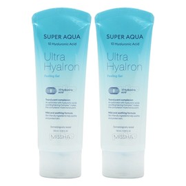 Missha Super Aqua Ultra Hyalon Peeling Gel 100mlx2 / 미샤 수퍼아쿠아 울트라 히알론 필링젤 100mlx2개